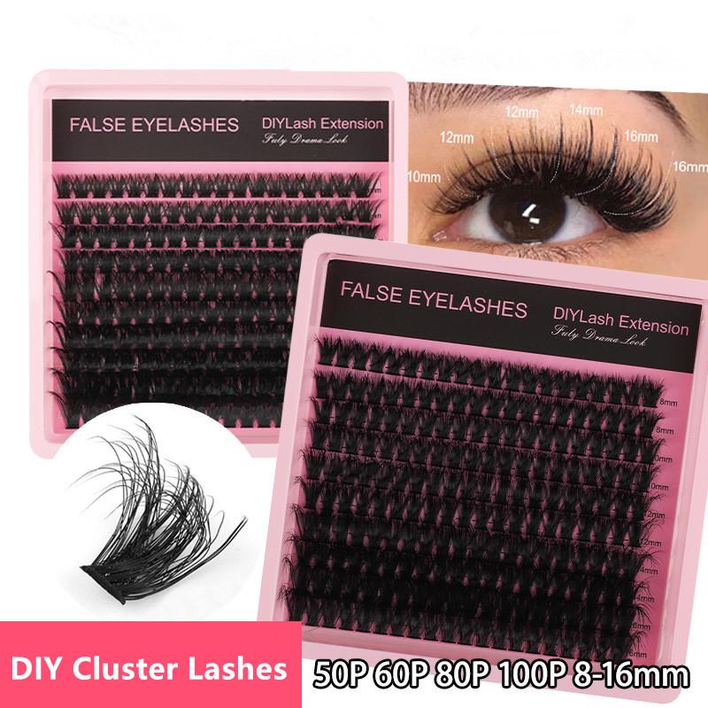 Eyelash Extension Volume Lashes - 8 to 16mm D Curl Fluffy