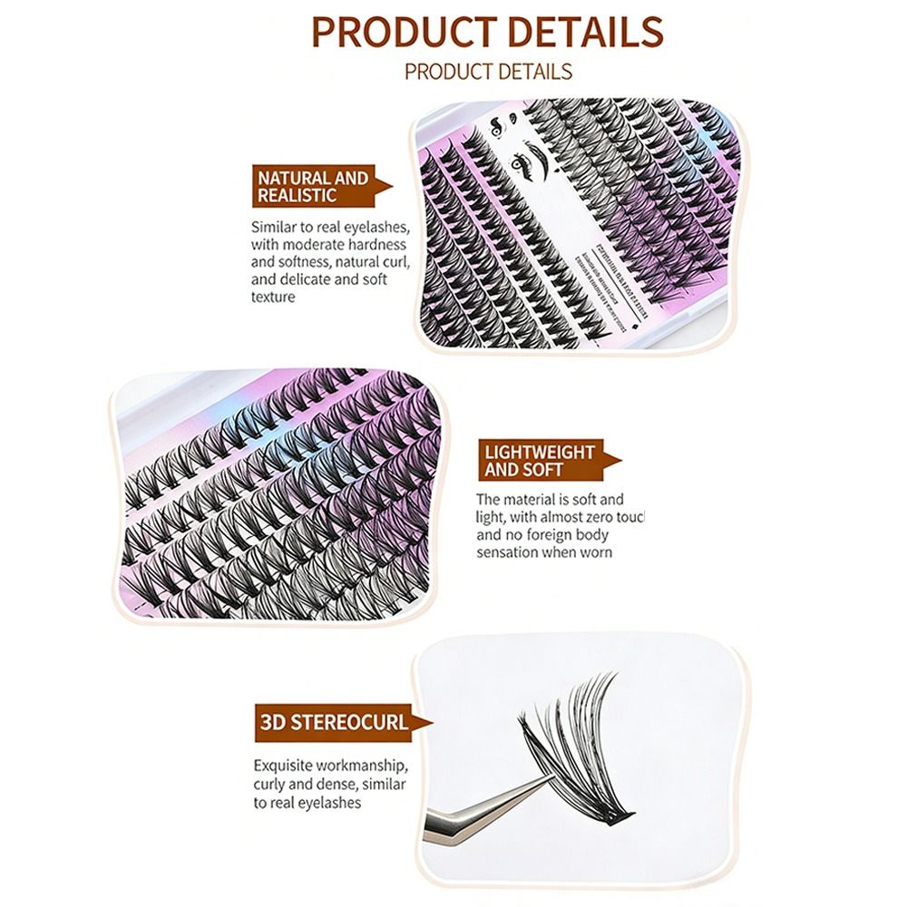 Natural Look False Eyelashes W - đánh giá và giá Eyelash Extension Kits