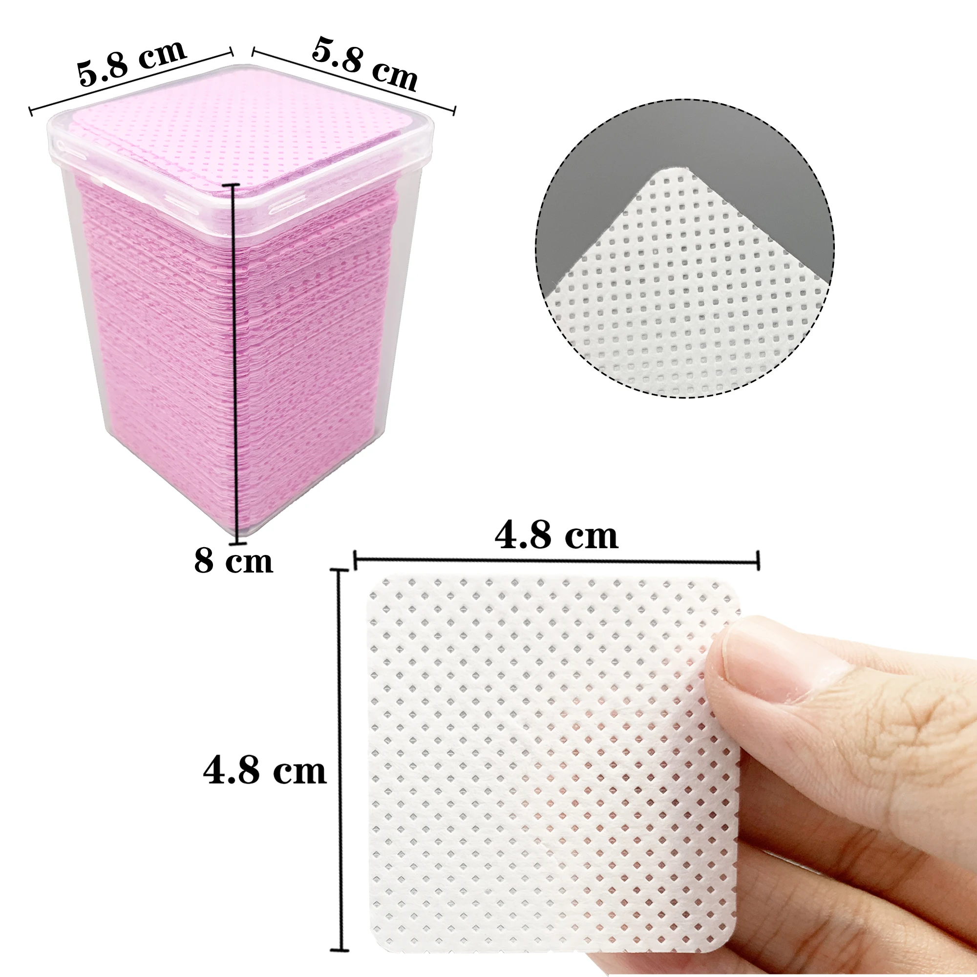 200Pcs/Box Lint Free Nail Wipe - đánh giá và giá Eyelash Extension Gel Remover