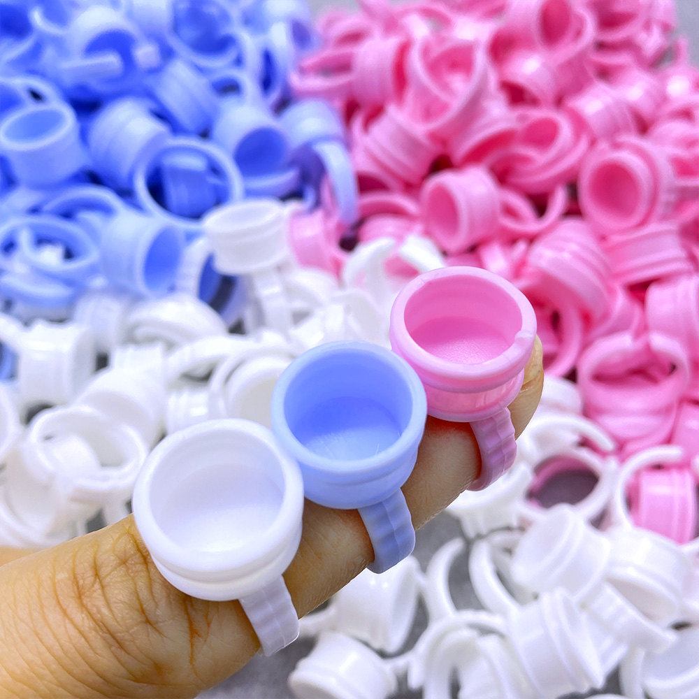 100Pcs Glue Rings For Lashes G - đánh giá và giá Eyelash Extension Maps