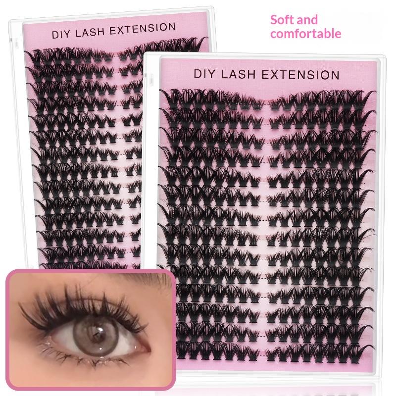 20pcs DIY False Eyelash Extens - đánh giá và giá Eyelash Extension Volume Lashes