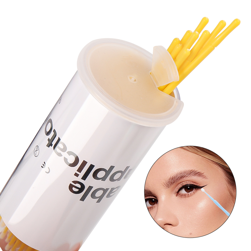 100pcs Disposable Eyelash Brus - đánh giá và giá Eyelash Extension Cleaning