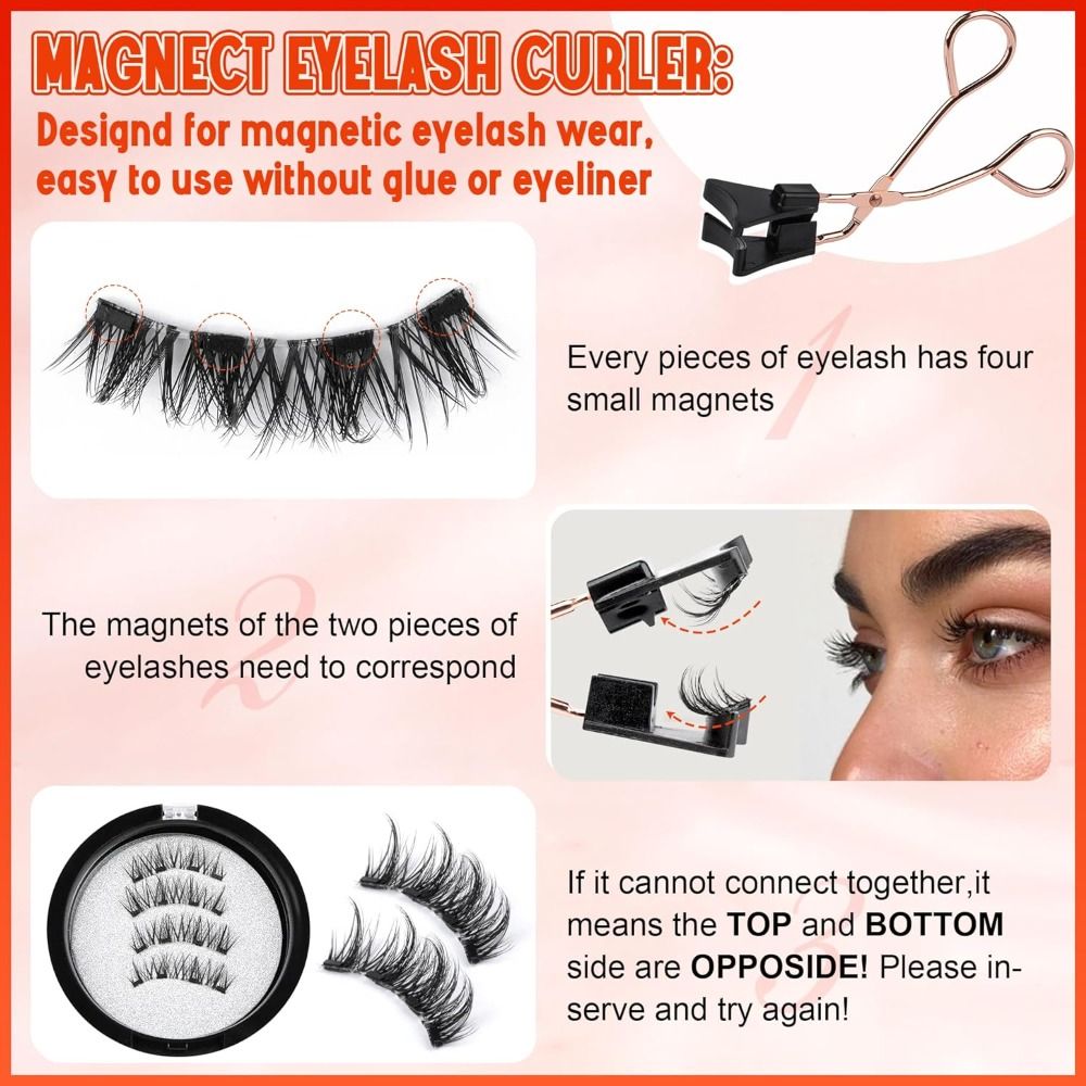 No Glue Magnetic Eyelashes Nat - đánh giá và giá Eyelash Extension Eyeliner