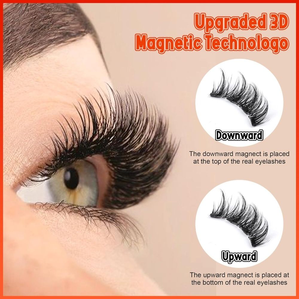 No Glue Magnetic Eyelashes Nat - đánh giá và giá Eyelash Extension Eyeliner