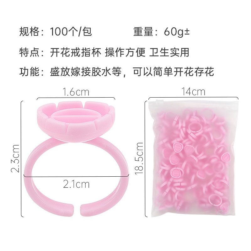 100Pcs Disposable Eyelash Exte - đánh giá và giá Eyelash Extension Volume Lashes