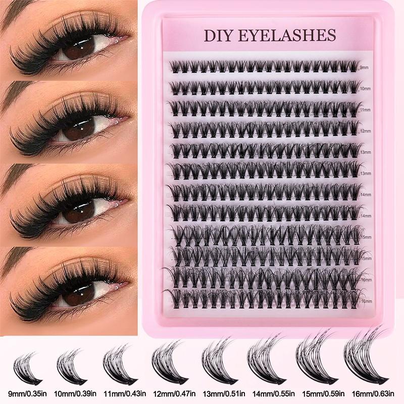 Natural Cluster Feathe-r Lash  - đánh giá và giá Eyelash Extension Kits