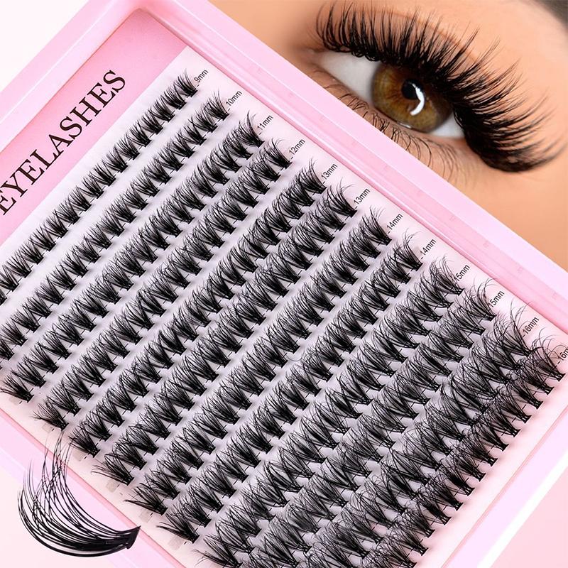 Natural Cluster Feathe-r Lash  - đánh giá và giá Eyelash Extension Kits