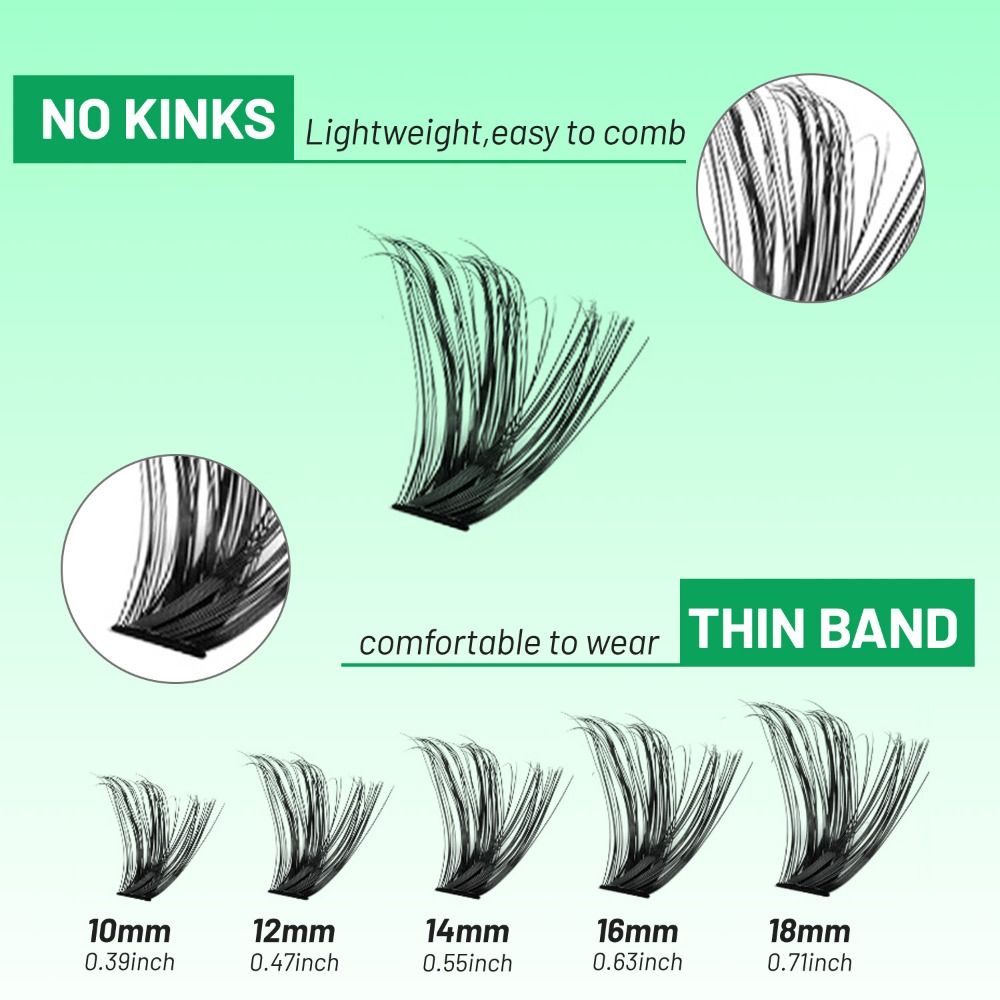 Natural Look False Eyelashes B - đánh giá và giá Eyelash Extension Kits