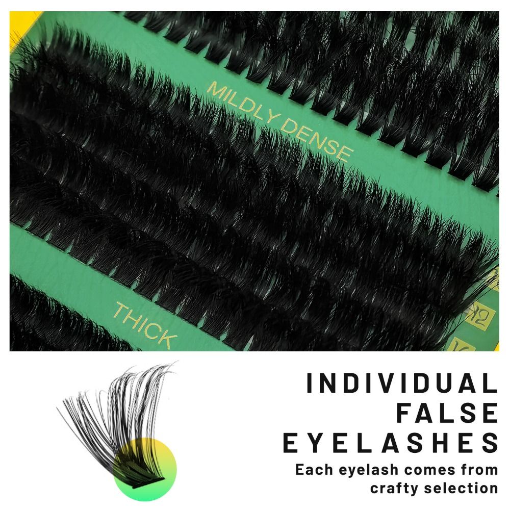 Natural Look False Eyelashes B - đánh giá và giá Eyelash Extension Kits