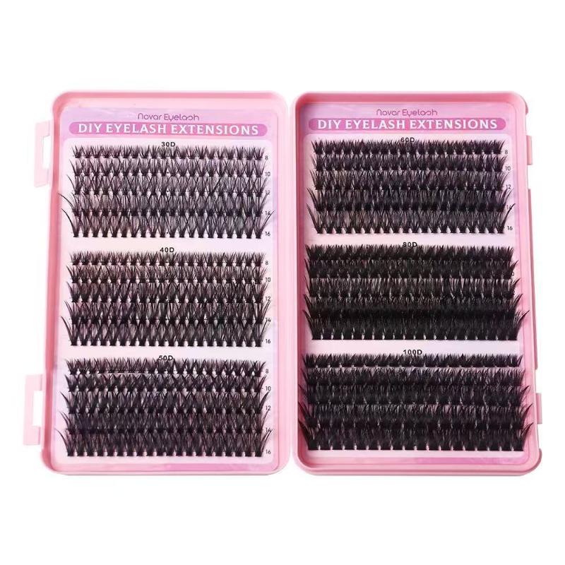Professional D Curl Cluster La - đánh giá và giá Eyelash Extension Volume Lashes