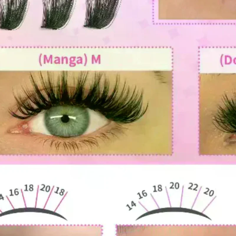 Lash Clusters Kit Lash Spikes  - đánh giá và giá Eyelash Extension Volume Lashes