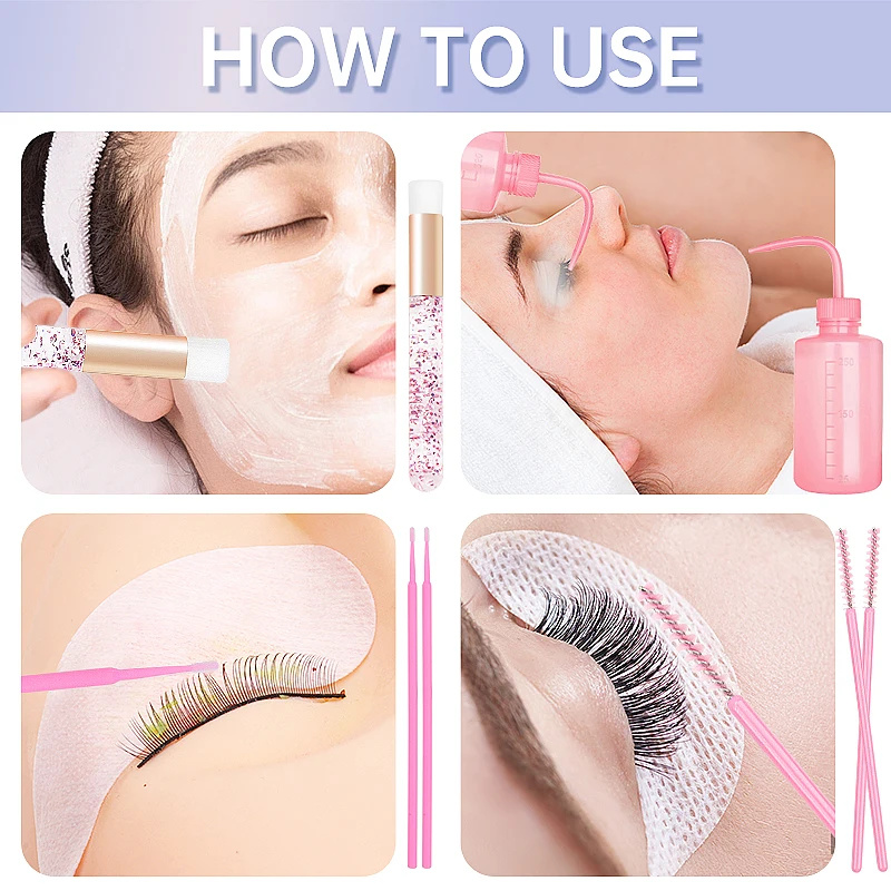 153pcs/Set Eyelash Extension S - đánh giá và giá Eyelash Extension Kits