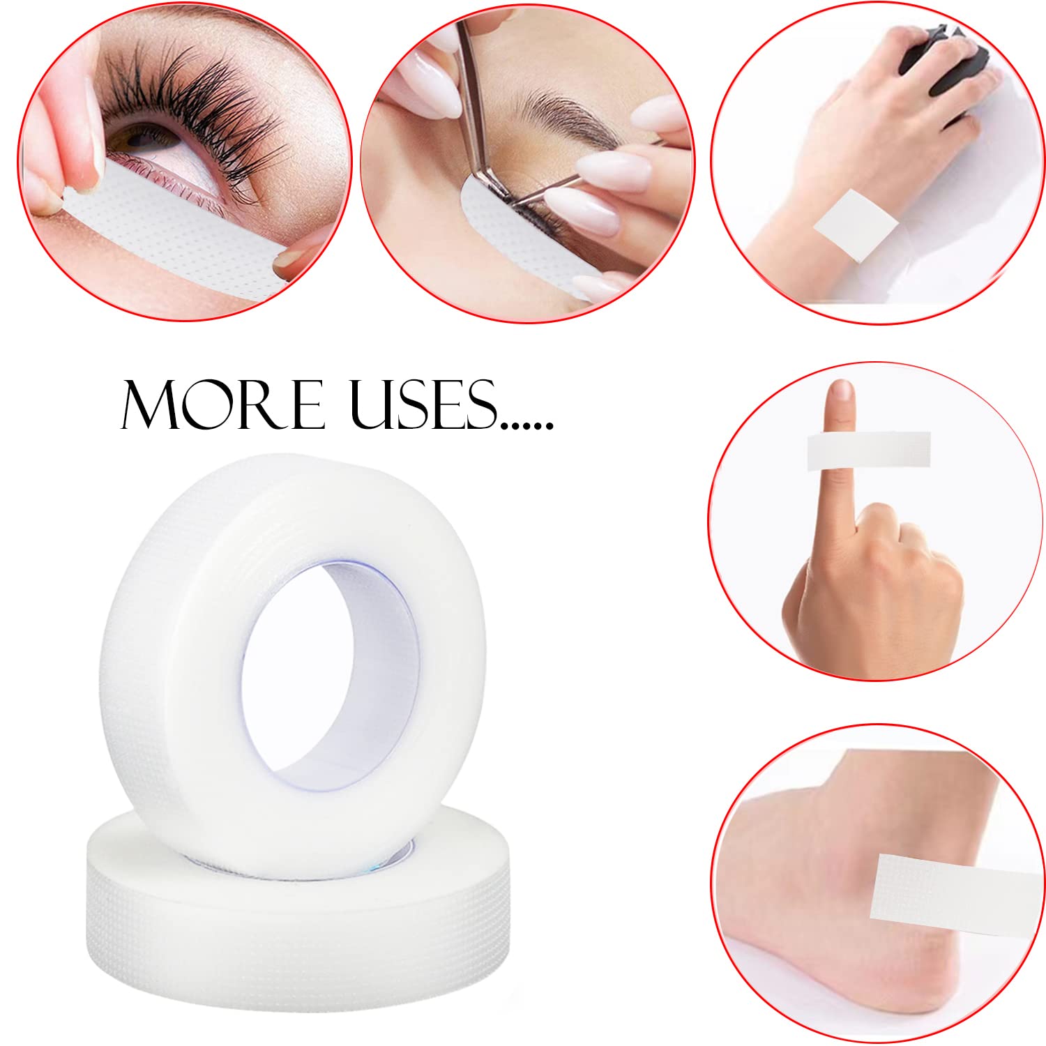 Eyelash Tape Transparent Adhes - đánh giá và giá Eyelash Extension Gel Remover