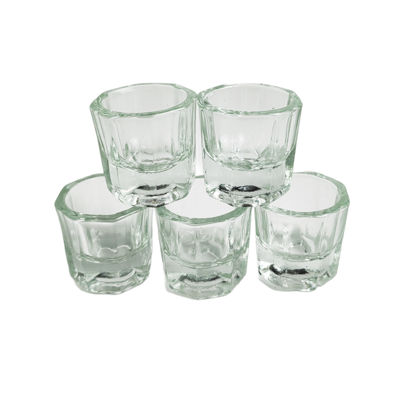 5pcs Glass Dappen Dish For Nai - đánh giá và giá Eyelash Lift Or Extension