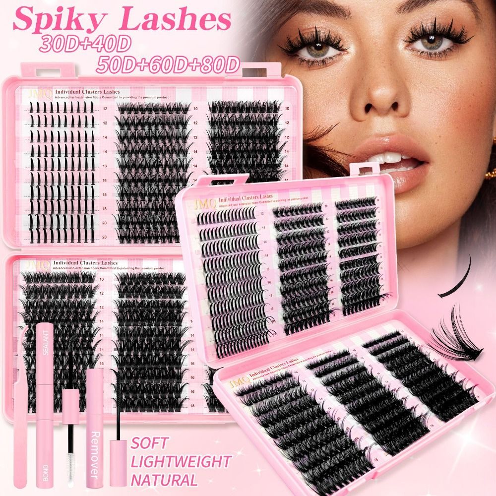 9-16mm Length False Eyelashes  - đánh giá và giá Eyelash Extension Volume Lashes
