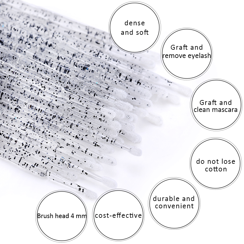Miễn Phí Vận Chuyển Microbrush - đánh giá và giá Eyelash Extension Cleaning